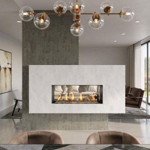 Seattle See-Through 50 Gas Fireplace
