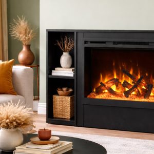 Pedestal Display for Electric Fireplaces