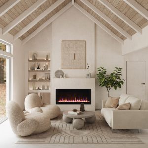 Evolution Linear Electric Fireplace by Fire & Ice